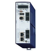 RS20-0400S2S2SDAPHH09.0., 4 porty; 1. uplink: 100BASE-FX, SM-SC; 2. uplink: 100BASE-FX, SM-SC; 2 x standard 10/100 BASE TX, RJ45 ,HIRSCHMANN