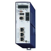 RS20-0400S2T1SDAPHH09.0., 4 porty; 1. uplink: 100BASE-FX, SM-SC; 2. uplink: 10/100BASE-TX, RJ45; 2 x standard 10/100 BASE TX, RJ45 ,HIRSCHMANN