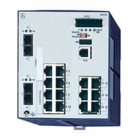 RS20-1600M2M2SDAEHH09.0., 16 ports in total  1. uplink: 100BASE-FX, MM-SC  2. uplink: 100BASE-FX, MM-SC  14 x standard 10/100 BASE TX, RJ45 ,HIRCHMANN
