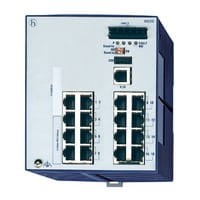 RS20-1600T1T1SDAPHH09.0., 16 portów; 1. uplink: 10/100BASE-TX, RJ45; 2. uplink: 10/100BASE-TX, RJ45; 14 x standard 10/100 BASE TX, RJ45 ,HIRSCHMANN