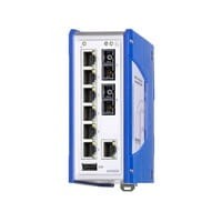 SPL20-7TX/2FX-EEC, Industrual Managed Switch Ethernet for DIN rail, fan-less design, HIRSCHMANN