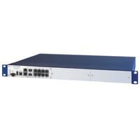MACH102-8TP, Up to 26 Ethernet ports, thereof up to 16 Fast-Ethernet ports via media modules realisable  8x TP (10/100 BASE-TX, RJ45) Fast Ethernet ports and 2 Gigabit Combo ports fix installed ,HIRCHMANN