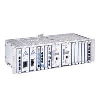 DRAGON PTN2206, Chassis w. 6 Interfaces, Up to 2 x 10 Gigabit Ethernet and 16 x 1 Gigabit Ethernet, modular design with various module configurations (PTN-4-E1T1-L, PTN-7-SERIAL, PTN-2-OLS, etc.), hot pluggable modules and power supply ,HIRSCHMANN