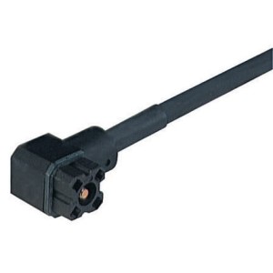 G 2 KW 1 F, Receptacle, male, Rear PCB mount, pins: 3+PE, 230 V AC/DC, 10A, solder, Hirschmann