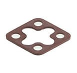 GSA 200-7 EPDM, Hirschmann DIN typ A płaska uszczelka GSA..., zakres temperaturowy: -40°C - 125°C, pakowanie: 50 sztuk, zamieniona przez GSA 200-7 ECO schieferszare/szare nr zamówienia 730 268-002., Hirschmann