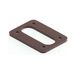 GSA 20-9 EPDM, Hirschmann DIN Form B płaska uszczelka złącze GSN 20..., zakres temperaturowy: -40°C - 125°C, pakowanie: 50 sztuk, zamieniona przez GSA 20-9 ECO schieferszare/szare nr zamówienia 734 033-002., Hirschmann