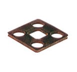 GSSA 300-6 EPDM, Hirschmann DIN typ C płaska uszczelka złącze GSSA..., zakres temperaturowy: -40°C - 125°C, pakowanie: 50 sztuk, zamieniona przez GSSA 300-6 ECO szarebraun/szare brown nr zamówienia 730 312-002., Hirschmann