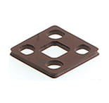 GSSA 300, Hirschmann GSSA typ C złącze z centralną nakrętką i 2 śrubami M 3 x 8, zgodnie z przemysłowym standardem (9.4 mm), 3 + PE, czarna obudowa, zakres napięciowy: 250 V AC/DC, zakres prądowy: 4 A, Hirschmann