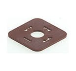 GDM 3-7 NBR blassbraun/light brown, płaska uszczelka gniazdo kablowe GDM ..., Hirschmann