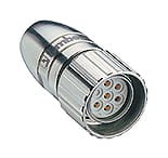 0906 UFC 202, złącze do samokonfekcjonowania do zasilania modułów Interbus, 6 polowe żeńskie złącze M23, złącze śrubowe., Lumberg Automation