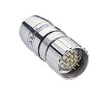 0976 PMC 201, złącze do samokonfekcjonowania Profibus, męskie zlącze M23 z gwintowanym połączeniem, 12 polowy, montaż z połaczeniami lutowanymi. Nadaje się do kabla łączonego Profibus. 0975 202 000, Lumberg Automation