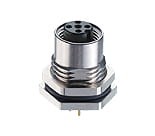 RKHL 5B, złącze panelowe Profibus, złącze żeńskie M12 do montażu tylnego, printed contacts, strona obudowany gwintowana PG 9 (nakrętka RSKF 9)., Lumberg Automation