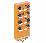 0910 ASL 135, moduł AS-Interface z 4 cyfrowymi wejściami do podłączenia sensorów i 4 cyfrowe wyjścia do podłączenia aktuatorów, wspólne gniazdo M12, połączenie magistrali M12. Zastępuje moduł0910 ASL 109, Lumberg Automation