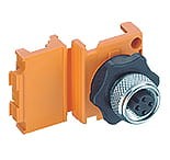 0911 ANC 408, AS-Interface cable connector, used for distribution of connections or as connector: reusable access technology to IEC 60352-6. ASInterface connector 0911 ANC 406 is included with the delivered product., Lumberg Automation