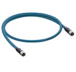 0985 706 112/1 M, Ethernet I/P, kabel konfekcjonowany obustronnie zakończony, żeński - żeński M12, izolacja FRTPE, 4 pin, 24 AWG, pleciony/nieekranowany cable z 2 x skręcone pary., Lumberg Automation