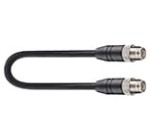 RSTS 8X-RSTS 8X-478/20 M, M12 Gigabit Ethernet cord set double-ended, 8-pole male to male, straight with X-coding, Cat 6a Industrial Ethernet data cable with 360 degree shielding.", Lumberg Automation