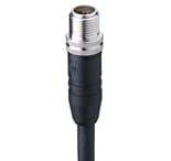 0985 478 600/2 M, Cord sets, single-ended, M12, Industrial Ethernet Data cable for GigaBit Applications, single-ended, molded with M12 male connector, 8 poles X coded, Lumberg Automation