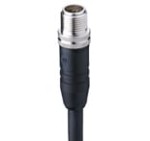 0985 478 600/10 M, Cord sets, jednostronnie zakończony, M12, kabel danych Industrial Ethernet dla zastosowań GigaBit, jednostronnie zakończony, formowany z męskim złączem M12, 8 polowy kodowanie X, Lumberg Automation