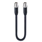 0985 478 601/20 M, kabel konfekcjonowany, obustronnie zakończony, M12-M12, kabel danych Industrial Ethernet dla zastosowań GigaBit, formowany z męskim złączem M12, 8 polowy kodowanie X, Lumberg Automation