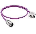 0955 284 204/10 M, zdalny kabel Interbus PUR ; obustronnie zakończony; konfekcjonowane złącze żeńskie M23 i męskie SUB D 9-pin, Lumberg Automation