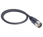 RKU A 6-203/10 M, kabel do zasilania zdalnych modułów Interbus, jednostronnie zakończony z 6 polowym złączem M23, 3 żyłowy kabel, Lumberg Automation