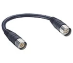 RSU 6-RKU A 6-203/0,6 M, kabel do zasilania zdalnych modułów Interbus, obustronnie zakończony z 6 polowym męskim i żeńskim złączem M23, 3 żyłowy kabel, Lumberg Automation