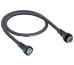 0905 204 302/2 M, kabel zasilający Profibus, konfekcjonowany obustronnie zakończony, złącze męskie 7/8 do złącze żeńskie 7/8, 5 polowy, Lumberg Automation