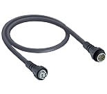 0905 204 302/2 M, kabel zasilający Profibus, konfekcjonowany obustronnie zakończony, złącze męskie 7/8 do złącze żeńskie 7/8, 5 polowy, Lumberg Automation