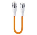 WRST 3-WRKT 4-3-520/15 M, M12 Micro actuator/sensor cord set, double ended, straight M12 male to straight M12 female connector and molded cable, hexagon screw in stainless steel, 3 poles., Lumberg Automation