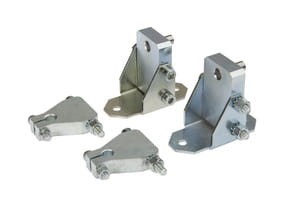 AO000250, accessory opt, mounting Brackets, for mounting of deflecting mirrors,2teiliges Kit, IPF ELECTRONIC