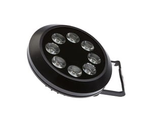 AO000301, światło LED zimny biały 160okrągły, 24V DC±30%,24W,12°,M12-wtyczka/Dose, IPF ELECTRONIC