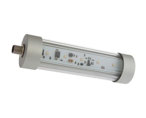 AO000303, światło LED neutralny biały 45rd/160lg, 22-28V DC,6W,80°,M12-wtyczka, IPF ELECTRONIC