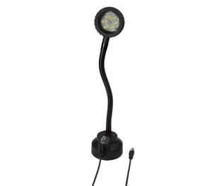 AO000345, światło LED zimny biały 72rd,wysięgnik 250mm, 24V DC±10%,8,5W,25°,3m Kbl,M12-St,magnetyczny, IPF ELECTRONIC