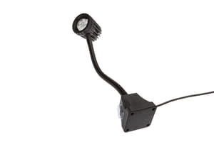 AO000346, światło LED zimny biały 72rd,wysięgnik 250mm, 24V DC±10%,8,5W,25°,3m Kbl,M12St,śruba, IPF ELECTRONIC