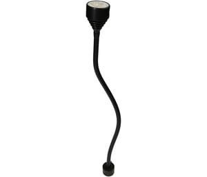 AO000397, LED light cold white 65rd,gooseneck 600mm, 12V AC/12-28V DC,5W,30°,M12-plug/magnetic, IPF ELECTRONIC