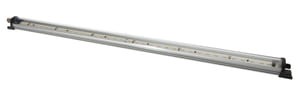 AO000440, światło LED zimny biały 520x28,2/klar,1000lx(500mm), 24V DC±10%13W,120°,M12-wtyczka,wspornik, IPF ELECTRONIC