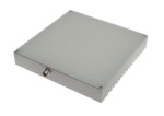 AO000447, akcesoria kamery,bel,HGB,120°,białe,127x20x127, 24V DC,M8-wtyczka4pol,IP67, IPF ELECTRONIC