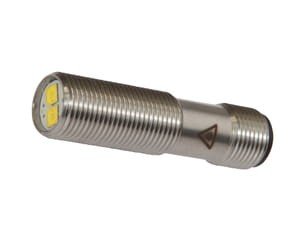 AO000487, światło LED zimny biały M12x1/47lg,VA, 10-30V DC,2LED,140°,M12-wtyczka, IPF ELECTRONIC