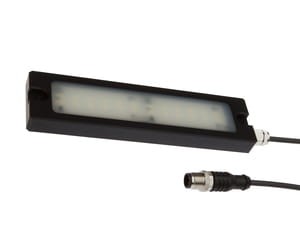 AO000494, światło LED zimny biały 167x44x15mm, 24V DC±10%,8W,120°,M12-Kabelwtyczka,PUR-Kabel 3m, IPF ELECTRONIC