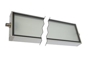 AO000535, LED light cold white 1040x96x30/diffus, 24V DC,72W,120°,M12-plug, IPF ELECTRONIC