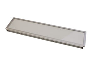 AO98E068, LED-Workplace light,825x198x31, 48V DC,70W,60°,white adjustable,M8-plug4pol, IPF ELECTRONIC