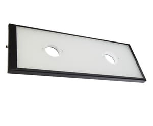 AO98E100, accessory camera,bel,white 520x178x20, 2xhole Ø55, 24V DC,M8-Plug4pol,IP51, IPF ELECTRONIC