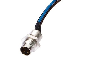 AV98A019, accessory diferent,connection piece complet, M8-plug with 3 cfromles, IPF ELECTRONIC