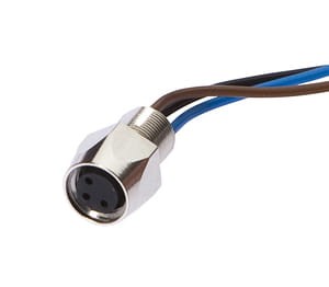 AV98A213, accessory diferent,recessed box complet, M8-socket with 3 cfromles, IPF ELECTRONIC