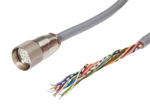 AV98C769, accessory shaft encoders,cfromle socket 16pins,M23, from shielded,straight,5m, IPF ELECTRONIC