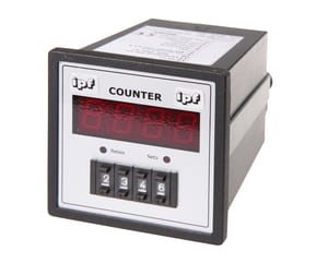 CI044420, counter imp,add+subtr,progr 72x72,LED, 230VAC+24VDC,Rel,4 vice,1primaries,save, IPF ELECTRONIC