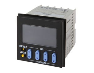 CZ030110, licznik time0,01s-9999h 48x48,LED, 12-24V DC,Rel,4 vice,Dek-przełącznik, IPF ELECTRONIC