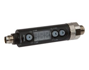 DW16460K, Czujnik ciśnienia -1 do 10bar,G1/8,LED, 10-30V DC,2x250mA,pnp,M8-wtyczka4pol ,IPF ELECTRONIC