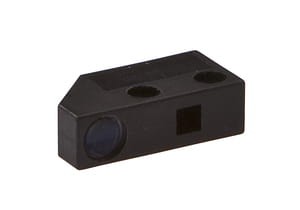 AL000025, accessory,diffuse reflection sensor, zoomlens 6x20x10 angled, internal thread M4x0,7