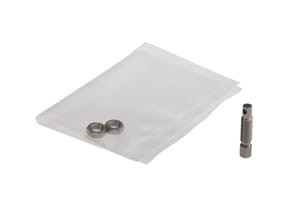 AL000026, accessory,terminal with lens 90° M5/23 len., for synthetic fiber 2,2Ø